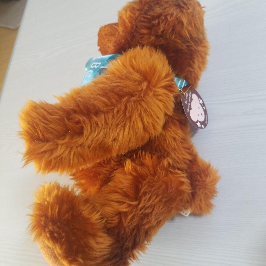 [USED] Fukuya 100th Anniversary Teddy Bear Plush Toy
