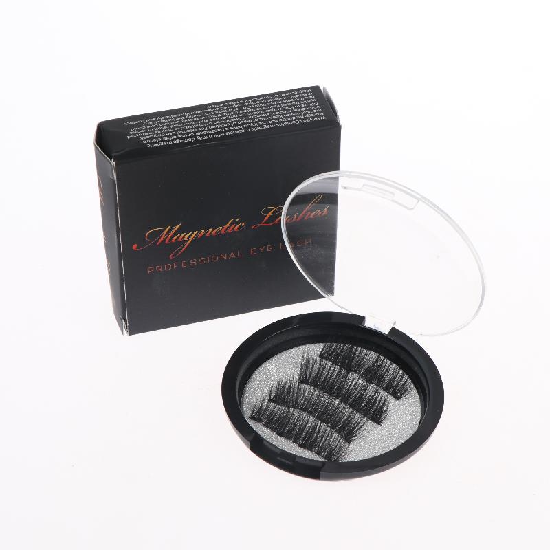 Professionelles Magnetisches Wimpern-Kit 3D-Wimpern Mit Applikator Langes Dichtes Wimpernset Für Abendgarderobe