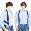 Bretelle Elastiche da Uomo con Schiena a X Robuste 2 Clip Bretelle Forti per Pantaloni