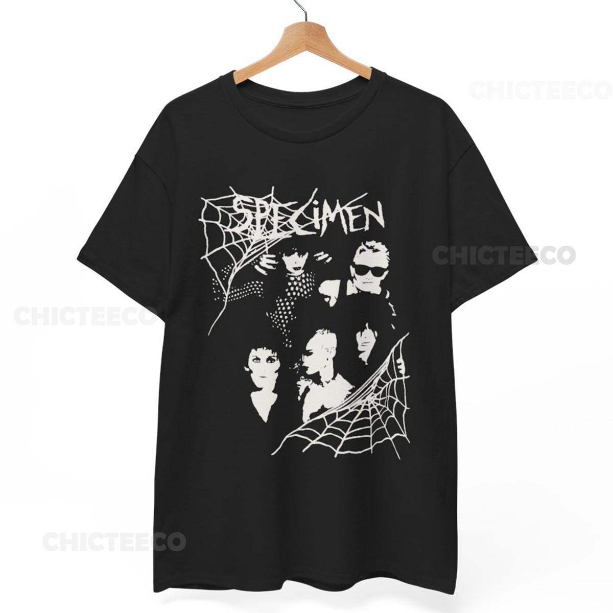 26 Specimen T-shirt Gothic Deathrock Goth Post Punk Rock Metal Grunge  Unisex Tee Unisex T-Shirt L