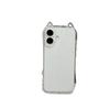 Transparent Cat Ear Phone Case for Apple 17 Pro Max, Drop-proof & Soft, Compatible with 13/12/11 Models.