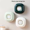 Plastic Wrap Storage Box Removable Wall-Mounted Home Kitchen Non-Punching Plastic Bag Cover Box