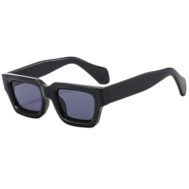 2023 Trendy Small Square Sunglasses for Women - Stylish, Internet Celebrity Hip Hop Clubbing Street Style Shades Metal Hinge
