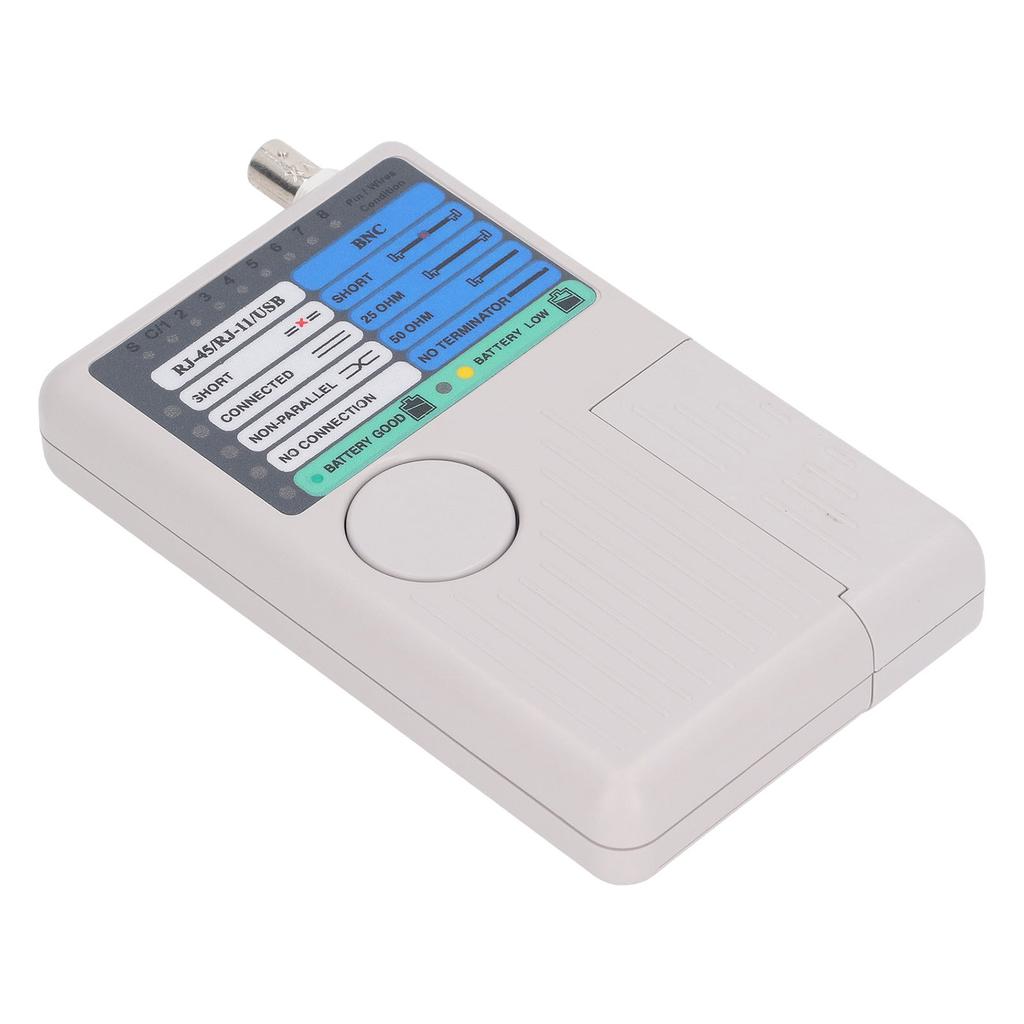 4 In 1 Remote Cable Tester Quick Response Detachable Module Network Telephone BNC USB RJ11 RJ45 Coaxial Cable Meter 90m