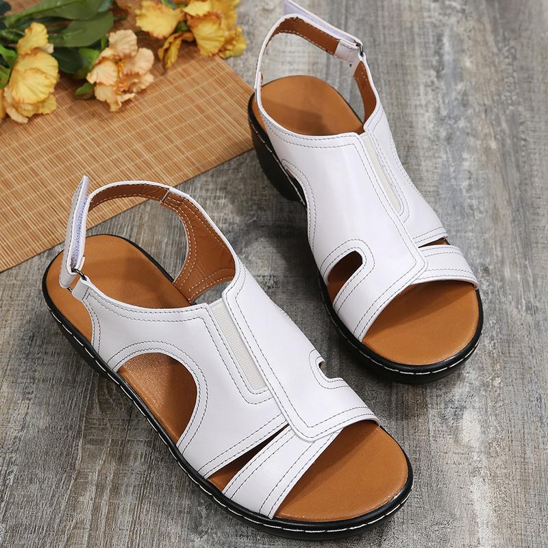 2024 Summer Shoes of Women Fashion Peep Toe Casual Wedge Sandals Women's Plus Size 43 Platform Ladies Sandalias