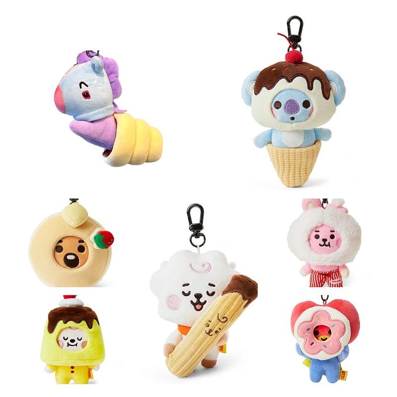 394in Bts Plush Keychain Animal Stuffed Doll Backpack Pendant Toy Fans Gift