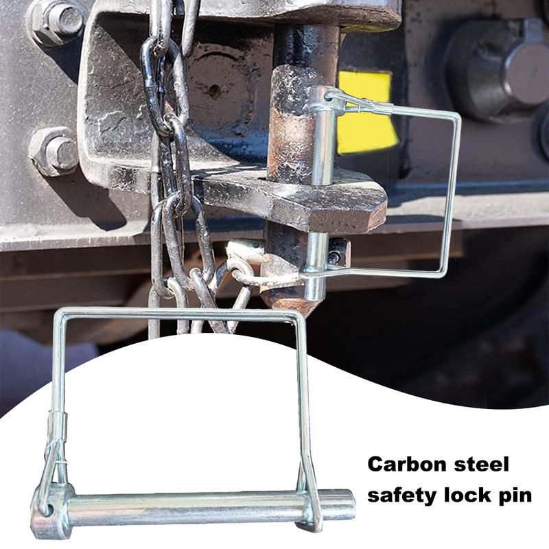 

Trailer Coupler Pin Carbon Steel Locking Hitch Pin Trailer Pin Lock Square Lock Pin Fasteners Safety Locking Pin China Mainland