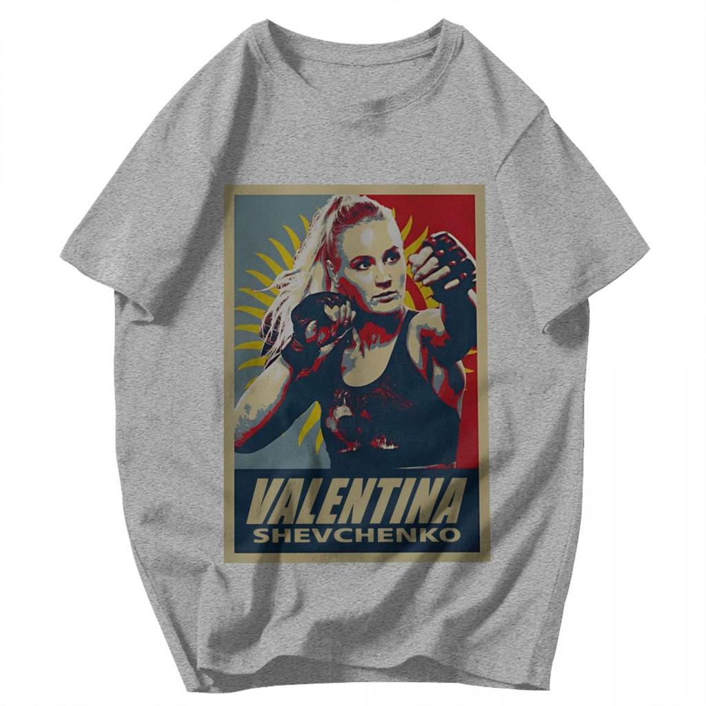 Men T Shirt Valentina Shevchenko Vintage Summer Y2K Graphic Quality Unisex Clothing T Shirts