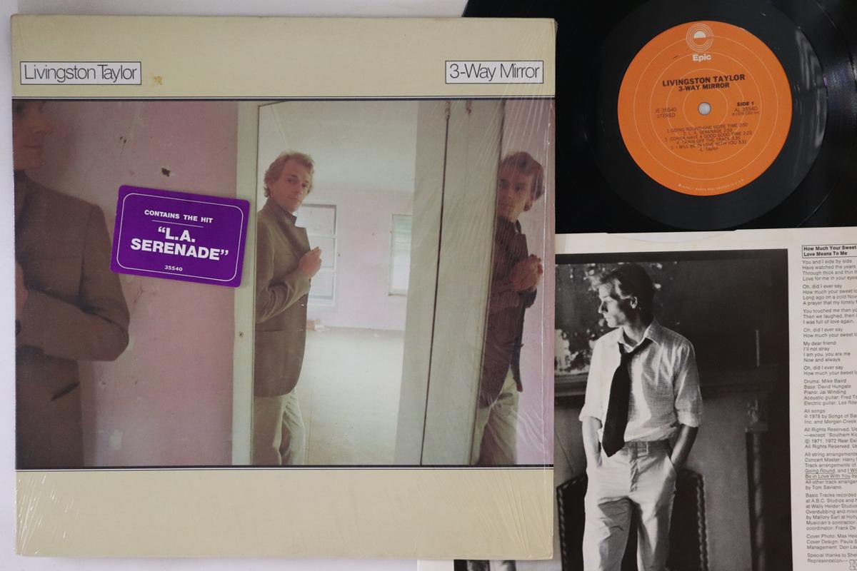 

LP Record LIVINGSTON TAYLOR - 3-way Mirror JE35540 EPIC 1978 US Rock Used
