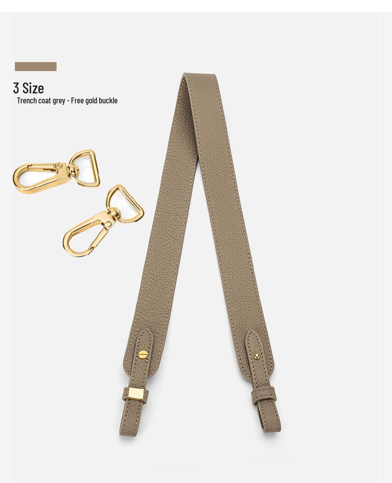 Äkta Läder Lindy Axelremersättning - Crossbody/Underarm Modifieringstillbehör