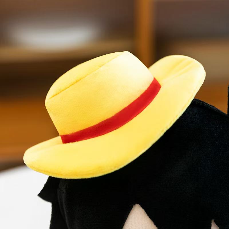 Latest Model, Solon Luffy Shanzhi Ace Stuffed Plush Toy, Cartoon Anime Fun Doll, Is A Birthday Gift for Children