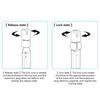 4-Section Outdoor Walking Stick Portable Telescopic Trekking Pole Anti Skid Aluminium Alloy Cane Elderly Camping Climbing Stick