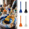 Paint Mixing Attachment 6 Inch Stirrer for Drill, 3D Printed Mixer Attachment, Epoxy Resin Hex Shaft Stirring Rod Resin, Epoxy, Silicone Molds