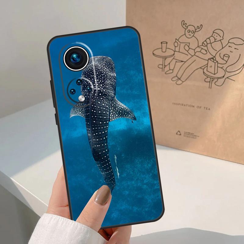 Ocean Whale Shark Waves For Honor Magic 8 7 6 5 Pro Case For Honor X9d X9c X9b X9a X8c X8b Win 200 400 50 70 90 Lite