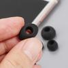 12Pcs Soft Silicon Eartips with 4.5mm Connectors Hole, Fit Most in-Ear Earbud