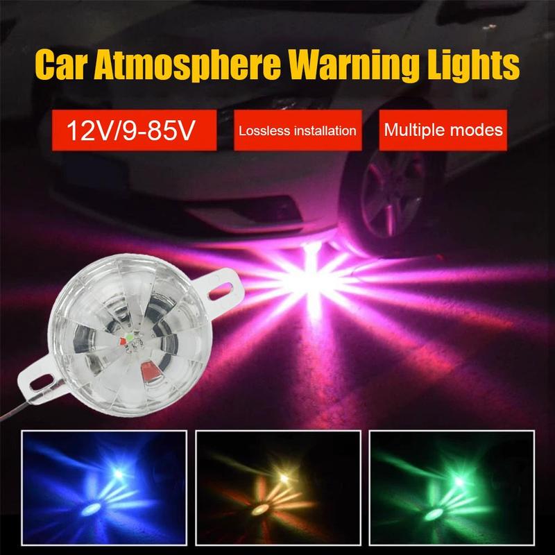 

Car LED Warning Light For Truck Motorcycle Anti-Fog Strobe Taillight Durable Waterproof Undercarriage Brake Atmosphere Light 12V