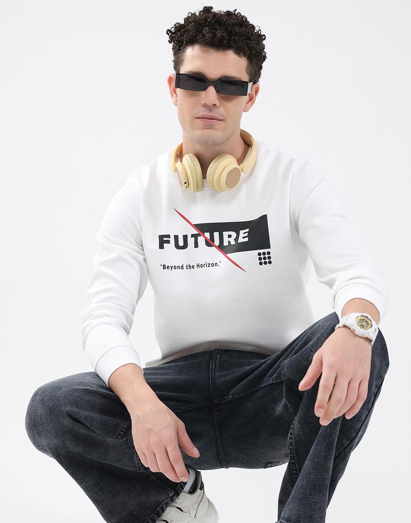 Rock it Men Round Neck Full Sleeve Sweatshirt