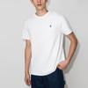 Polo Ralph Lauren Logo Embroidered Crew Neck Short Sleeve T-Shirt Men T-Shirts White 710811284-002