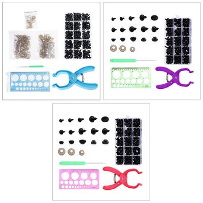 476Pcs Safety Eye and Safety Noses Set with Washer for for Plush Doll Craft Toy Crochet Doll Stuffed Animal Eye and Nose