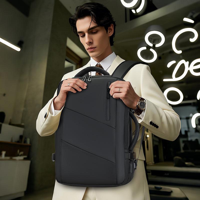 Schoolbag Travel Men's Large Capacity Multifunctional Business Travel Backpack Daily Commuter Business Business Laptop Bag