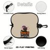 Funny Black Cat Witch Hat Halloween Print Sunglasses Case, Protective Eyewear Pouch, Portable Holiday Decorative Gift Accessories for Women Men