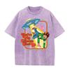 2026 Youre My Chosen One Retro Ufo Alien Abduction Boy Graphic Washed T Shirt Funny Love Meme Casual Oversized Short Sleeve Str