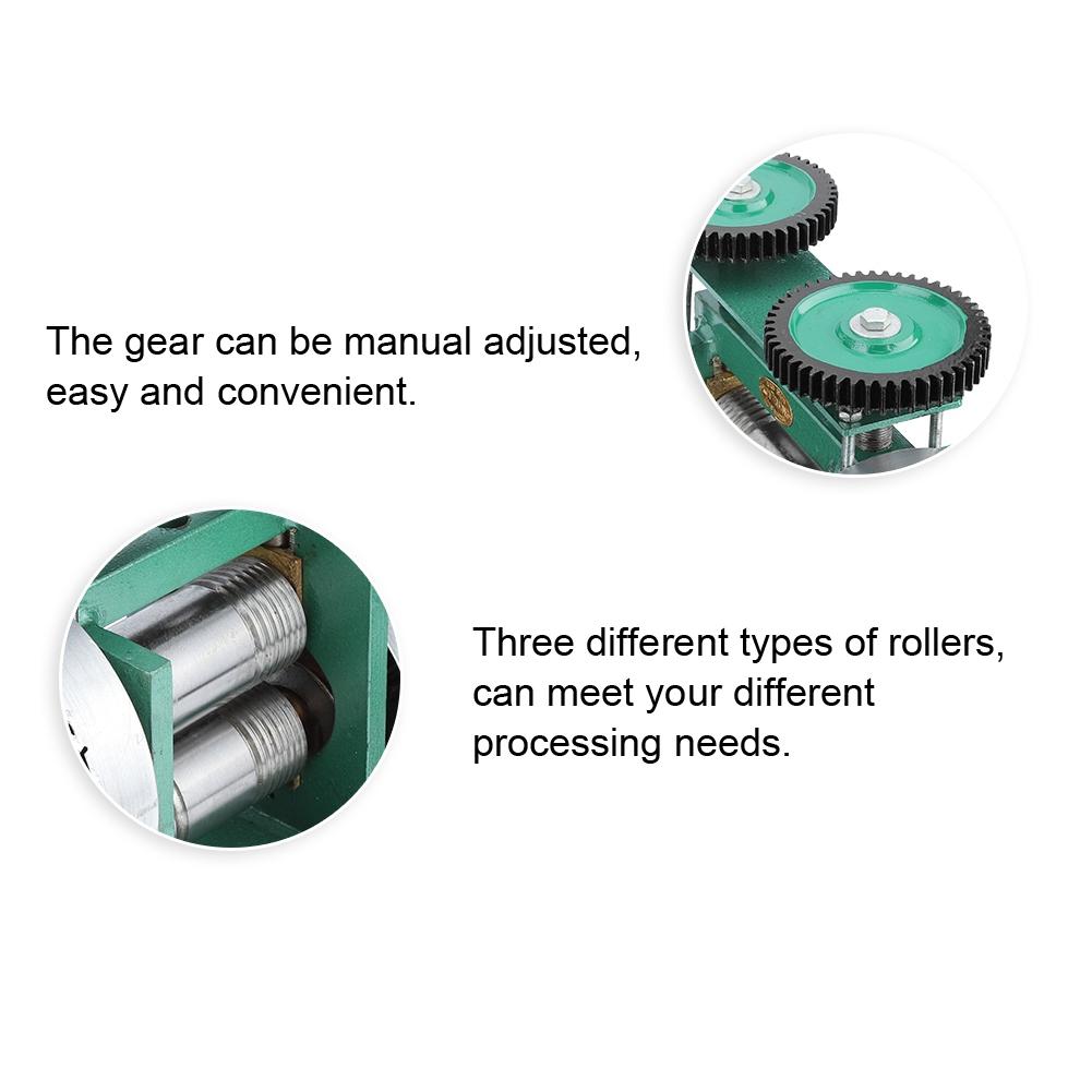 Manual Combination Rolling Mill Machine Jewelry Making Tool Processing Equipment