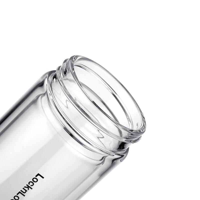 Lock&Lock Double-Layer Glass Insulated Tea Infuser Bottle
