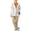 New Balance Jacket Women's White AWJ21313-IV