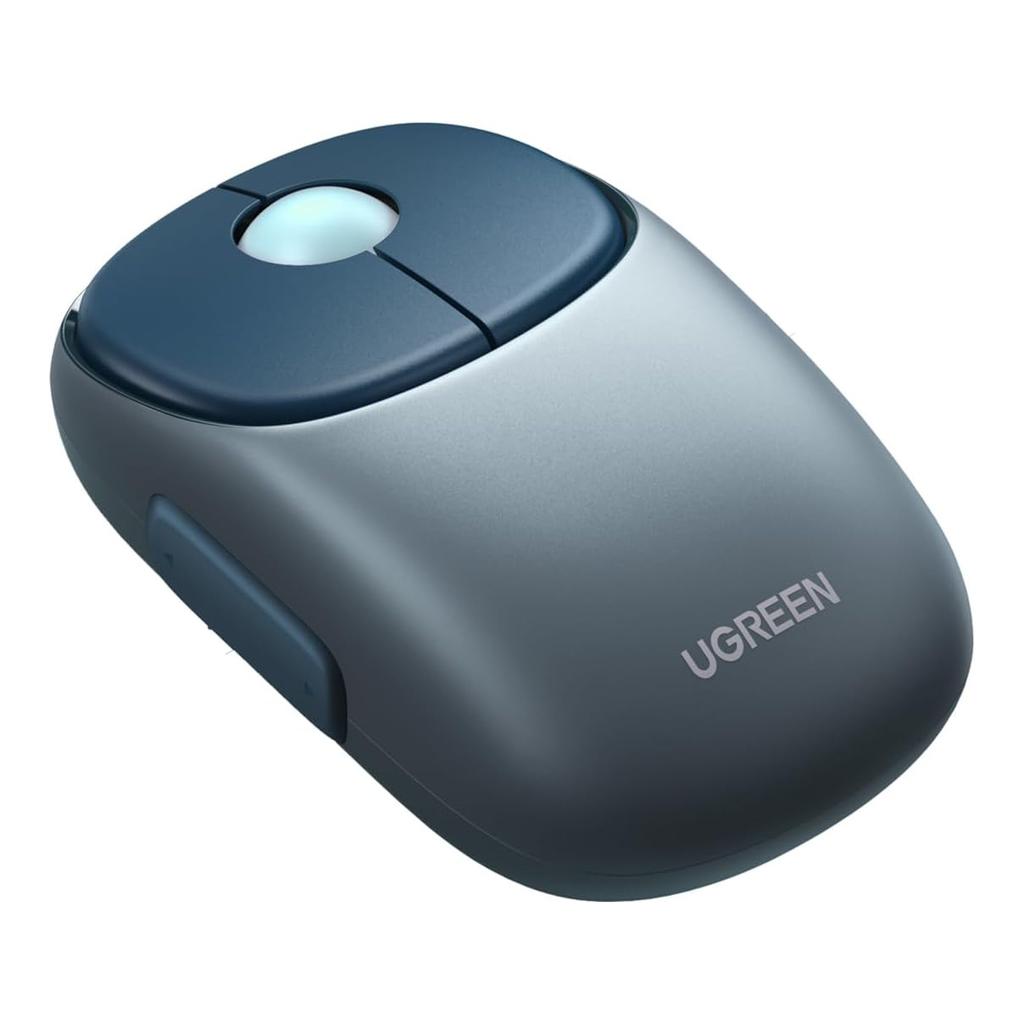 Ugreen MU102 FUN+ Dual-Mode Wireless Mouse, Bluetooth & 2.4 GHz Connectivity, Black Finish