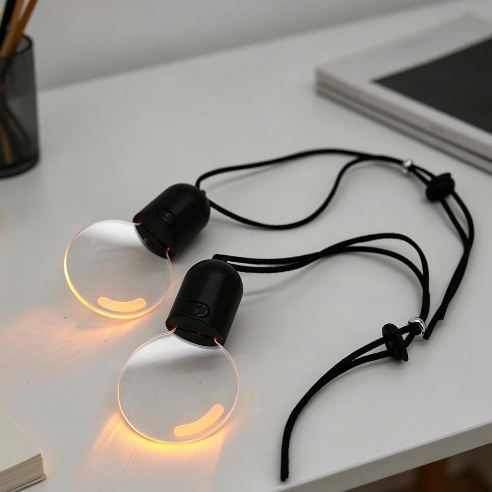 Acrylic LED Light Bulb Car Pendant Auto Rearview Mirror Hanging Ornament USB Charger Motion Activated Interior Styling Charms