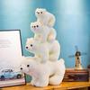 Adorable Polar Bear Plush Doll - Children's Pillow or Wedding Toss