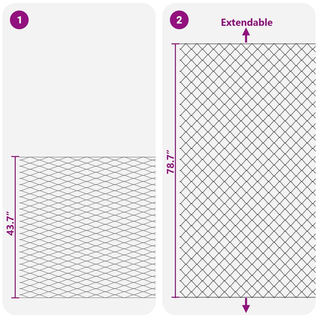 Green Steel Mesh Fence 2 X 10 M