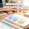 20Pcs 15mm Binder Rings Plastic Notebook Binding Rings Book Paper Rings Clips  DIY Scrapbook Journal