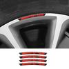 4pcs Aluminium Alloy Car Wheel Hub Stickers For Benz AMG Brabus Carlsson W203 W204 W205 W211 W212 W213 W214 W220 W221 W222