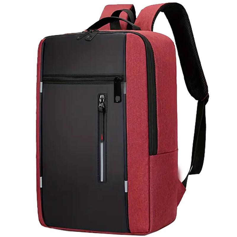 Modischer Business-Laptop-Rucksack, große Kapazität, stoßfest, Computertasche, lässige Umhängetasche für Büro, Reisen, Arbeit