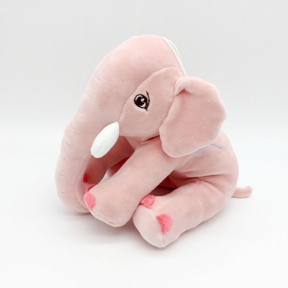 

Back Cushion Elephant Plush Stuffed Animals Elephant Doll Stuffed Elephant Toy Baby Infants розовый
