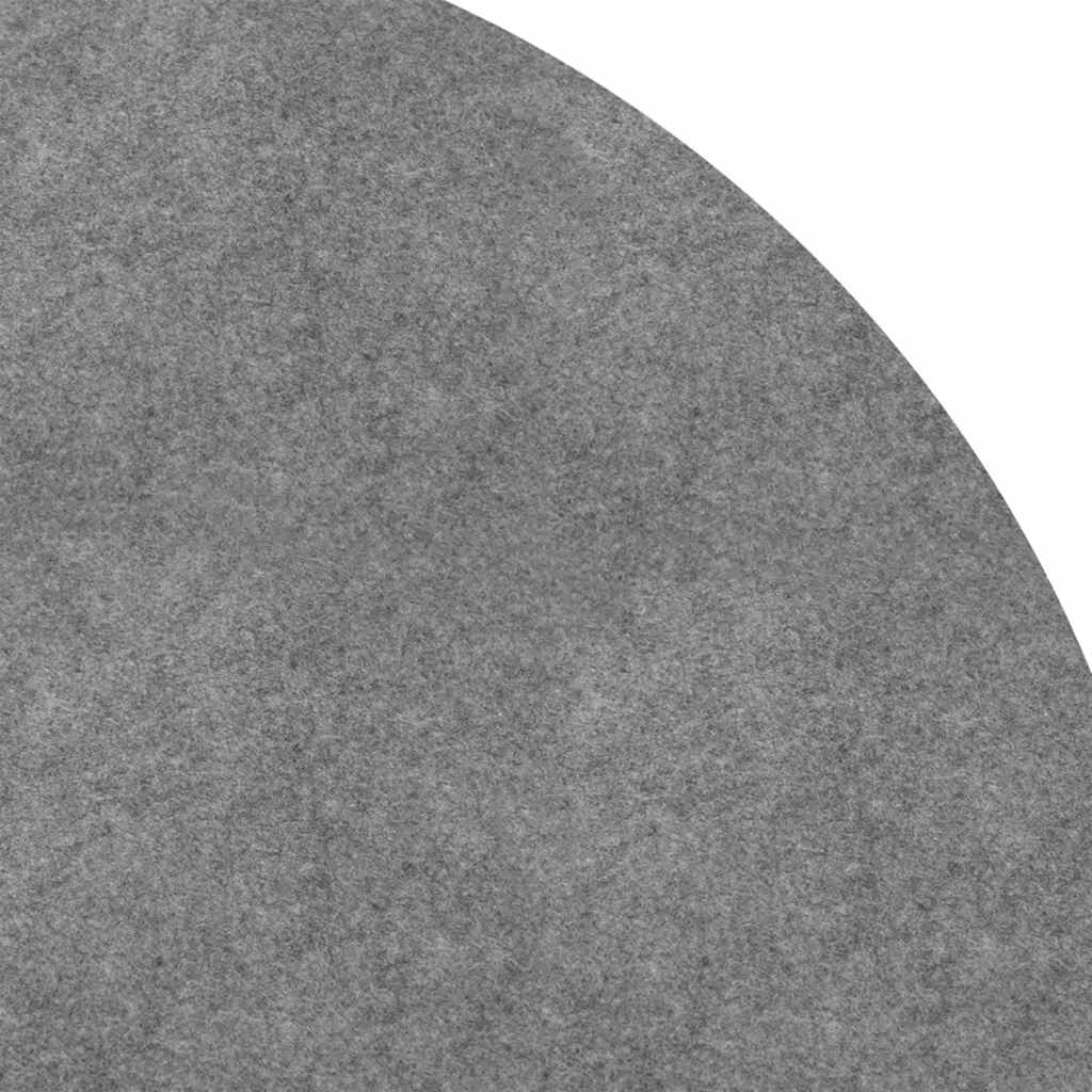 Vidaxl Pool Mat, Light Grey, Ø500 Cm, Polyester Geotextile