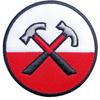 The Wall Hammers 3D Circle Iron On Patch