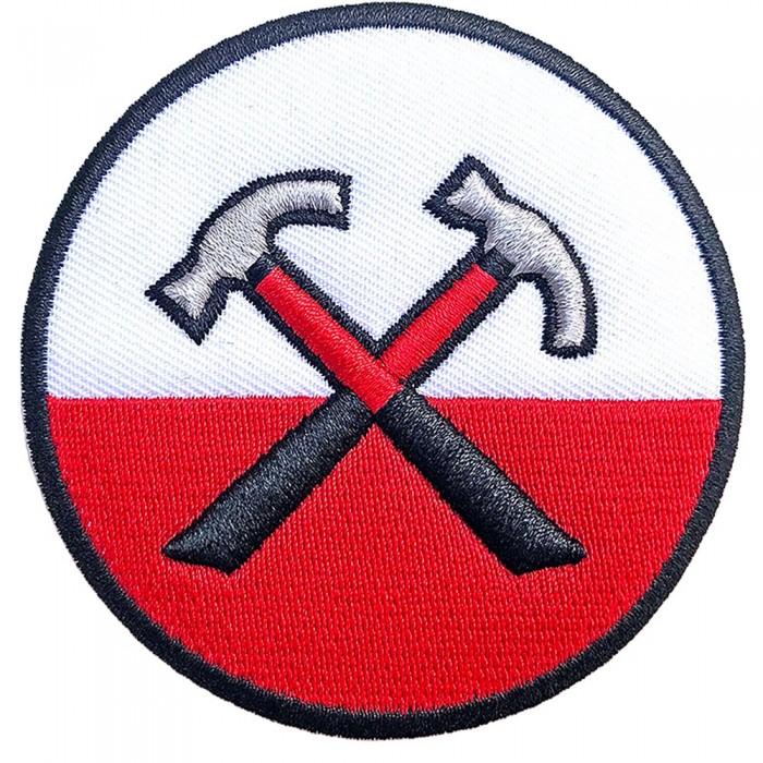 Pink Floyd The Wall Hammers 3D Circle Iron On Patch