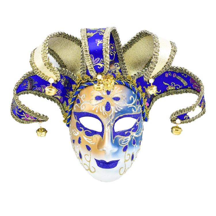 Masquerade Mask for Men Women Venetians Jester Mask Halloween Cosplay Party Costume Cosplay Mask for Wall Decorations