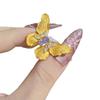 New Chinese Court Style Golden Three-dimensional Butterfly Ring Women's Light Luxury Fashion Versatile Temperament Exquisite High Sense Ring