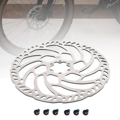 220mm Motorcycle Brake Disc 2.9mm Thick Steel with Screw Scratch Resistant Rotor Plate