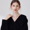 Cute Petal Fake Collar Black Detachable Lapel False Blouse Lace Removable Collar Slim Gauzy False Collar Women