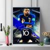 Kylian Mbappé Vibes 100% Round Full Drill 5D DIY Diamond Painting Embroidery Cross Stitch Rhinestone Décor
