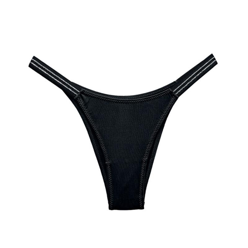 Avrupa ve Amerikan Düşük Belli Seksi Yarım Kalça İç Giyim Spor Egzersiz Kalça Kaldırma Yüksek Çatal Bikini İç Kadınlar için