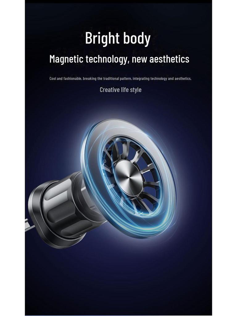 Magnetische Handyhalterung für Lüftungsschlitze im Auto 2024 - Anti-Shake Magsafe für die Navigation im Innenraum