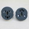 Plug Adapter Universal Pin Socket US/AU/UK 2 Round to EU Travel Power Plug