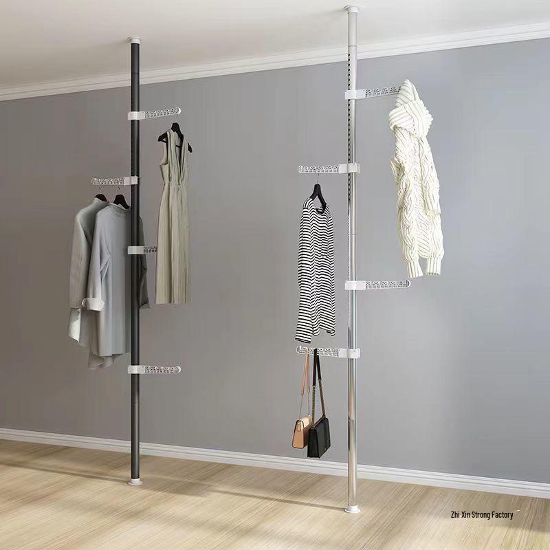 Freestanding Heavy-Duty Clothes Rack for Balcony, Bathroom, or Bedroom (No Drilling Required)