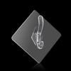 Adhesive Wall Hook for Bathroom & Door - No-Drill Plastic Coat & Clothes Hanger